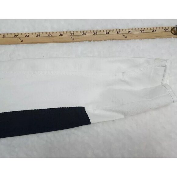 Royal Highness Womens Size 30 R Equestrian Breeches Riding Pants White & Black - Picture 7 of 8